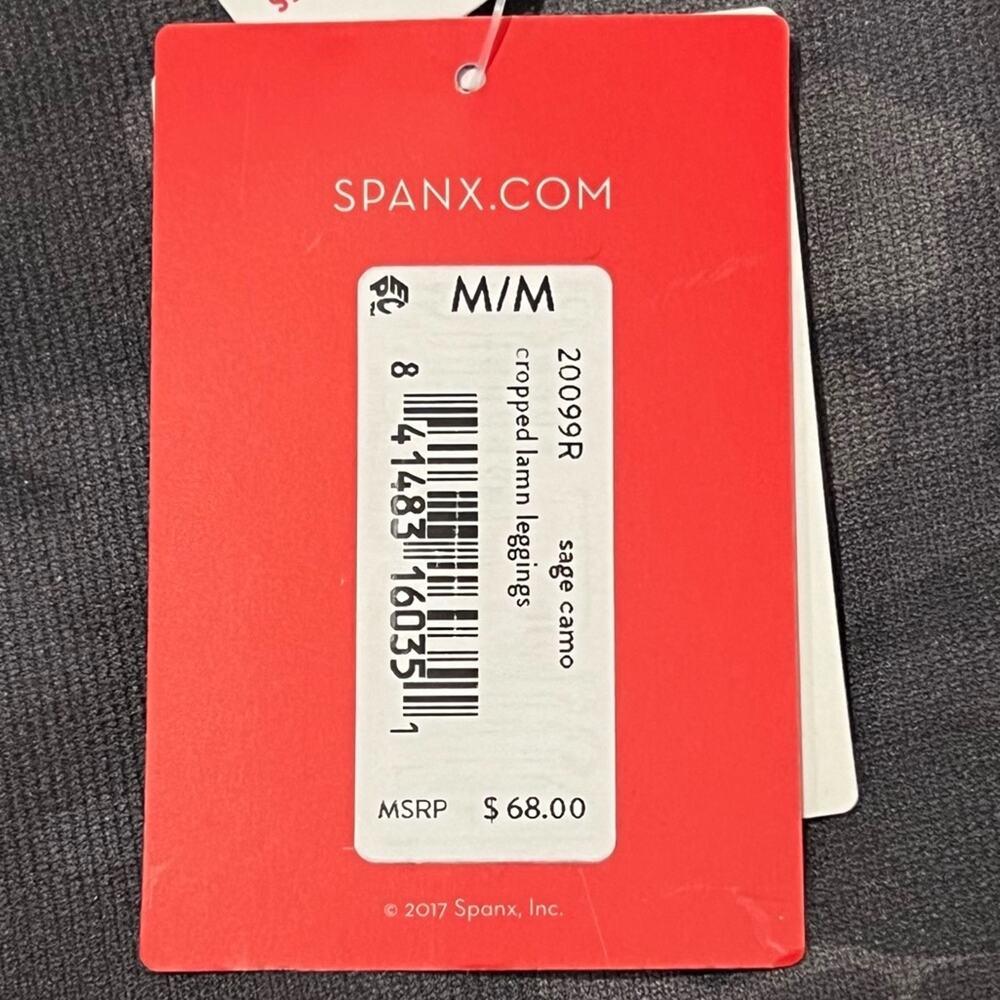 Spanx Cropped Lamn Leggings - NWT NEW - Picture 6 of 9